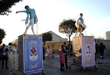 CARNAVAL 2023. FOTOS DE ATTITUDE DE CAMPO DE CRIPTANA. PRIMER PREMIO REGIONAL DE COMPARSAS SIN CARROZA