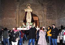 Este viernes se celebrará la ofrenda floral y la procesión de la Virgen de los Dolores