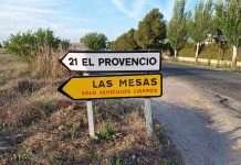 Del 28 de abril al 5 de mayo se cortará el tráfico del carreterín de El Provencio para asfaltarlo