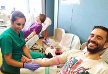 Extracción de sangre los días 26, 27 y 28