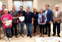 Valentín Sáez, Vicenta Mateo y Julio Medina, tres primeros premios en el Concurso de Catadores
