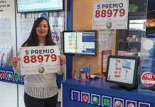 UN QUINTO PREMIO DE LA LOTERÍA DE NAVIDAD CAE EN SOCUÉLLAMOS