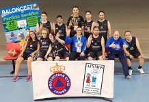 PARTIDO BALONCESTO ENTRE C.D. AFYMOS Y PROTECCIÓN CIVIL SOCUÉLLAMOS