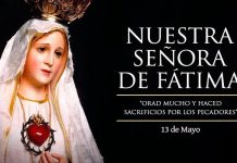 Santoral del 13 de mayo. Fátima, Pedro, Andrés Huberto, Gliceria, Inés, Juan, Servacio y Gemma.