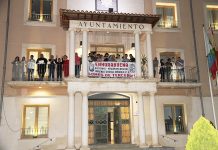EL EFS SOCUÉLLAMOS ES RECIBIDO EN EL AYUNTAMIENTO POR SU RECIENTE ASCENSO A TERCERA
