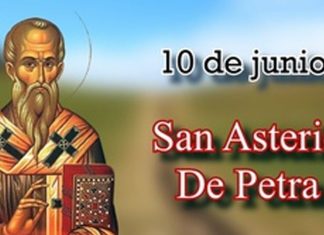 Santoral del 10 de junio. Asterio, Amancio, Arecio, Bogumilo, Censurio, Itamar, Landerico, Maurino y Trípodes.