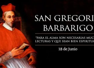 Santoral del 18 de junio. Marcos, Marcelino o Marceliano, Calógero, Ciríaco, Gregorio, Isabel, Leoncio y Paula.