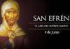 Santoral del 9 de junio. Efrén, Columba, Diómedes, Feliciano, Maximiano, Primo, Ricardo y Vicente.