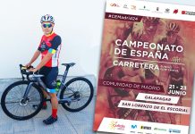 El ciclista de Socuéllamos Diego Mena participa con la Selección de C-LM en el Campeonato de España de Ciclismo