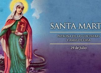 Santoral del 29 de julio. Marta, Calínico, Félix, Guillermo, Lupo, Olav, Próspero y Serafina.