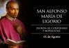 Santoral del 1 de agosto. Alfonso María, Pedro, Ethelwoldo, Exuperio, Félix, Jonato, Secundino y Severo.