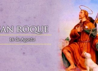 Santoral del 16 de agosto. Roque, Armagilo, Beatriz, Esteban, Frambaldo, Rosa, Serena y Teodoro.