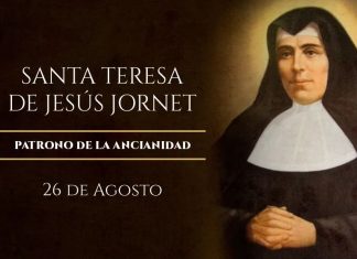 Santoral del 26 de agosto. Teresa, Alejandro, Anastasio, Juana Isabel, Maximiliano, Melquisedec y Víctor.
