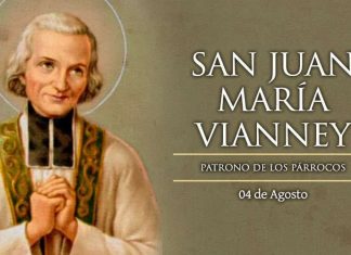 Santoral del 4 de agosto. Juan María, Rubén, Aristarco, Eleuterio, Eufronio, Ia, Jacinto, Onofre y Rainero.