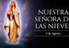 Santoral del 5 de agosto. Nieves, Abel, Afra, Casiano, Emigdio, Margarita, Memmio, Nona, Páride, Venancio y Viator.