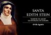 Santoral del 9 de agosto. Edith, Teresa, Benedicta, Osvaldo, Fedlimino y Nateo.