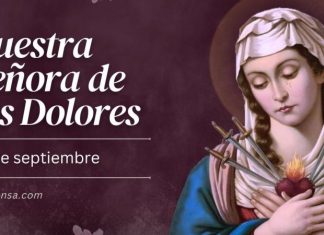 Santoral del 15 de septiembre. Dolores, Lola, Angustias, Aicandro, Alpino, Apro, Catalina, Nicetas, Nicomedes y Valeriano.