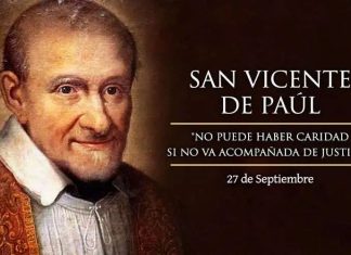 Santoral del 27 de septiembre. Vicente, Bonfilio, Cayo, Elzearo, Florentino e Hiltrudis.