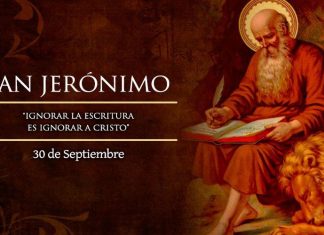 Santoral del 30 de septiembre. Jerónimo, Amado, Antonino, Eusebia, Gregorio, Honorio, Ismidón, Simón y Sofía.