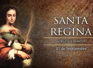 Santoral del 7 de septiembre. Regina, Alpino, Carísima, Clodoaldo, Esteban, Evorcio, Gauzino, Grato, Hilduardo y Juan.