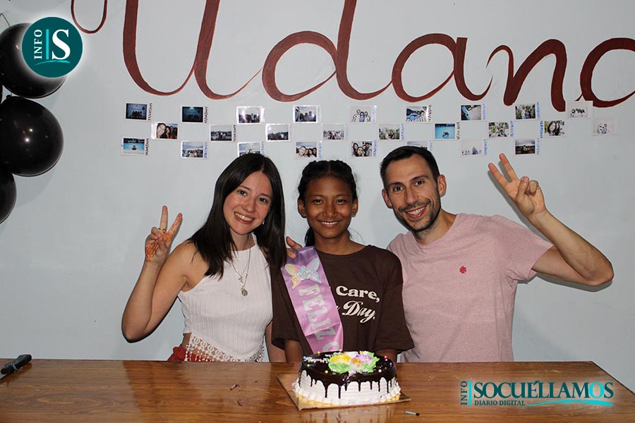 Celebración de cumpleaños. Foto UDANA