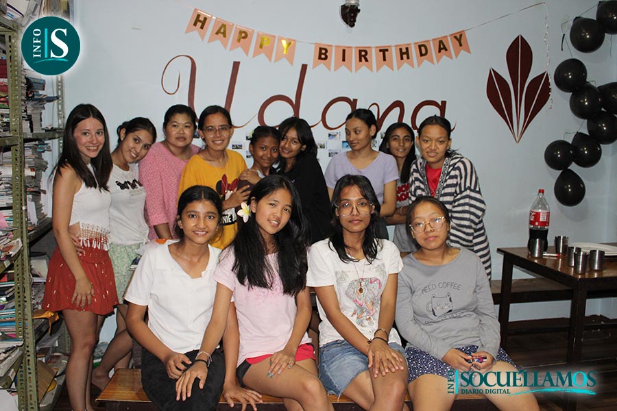 Celebración de cumpleaños. Foto UDANA