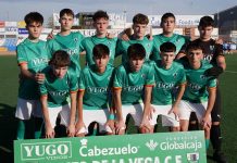 LOS JUVENILES DEL CRISTO CAEN ANTE EL HELLÍN C.F. GLOBALCAJA EN EL PAQUITO GIMÉNEZ