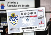 El último sorteo del año de la Lotería Nacional homenajeará el Centenario de la U.D. Socuéllamos