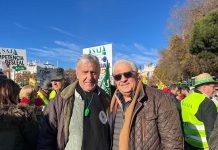 MÁS DE CINCO MIL AGRICULTORES Y GANADEROS DE TODA ESPAÑA DICEN NO A MERCOSUR EN MADRID