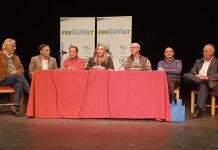 Nueva presidenta de la recién creada FERGUALT Federación de Regantes del Alto Guadiana