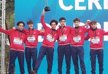 David Muñoz Alarcón, subcampeón de España Sub16 de Campo a través con la Selección de Castilla La Mancha.