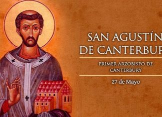 Santoral del 27 de mayo. Agustín, Atanasio, Bruno, Eutropio, Gausberto, Gonzaga, Julio, Ranulfo y Restituto.