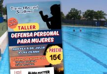 Taller de 'DEFENSA PERSONAL PARA MUJERES' en la Piscina Municipal