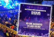 'ORQUESTA DIER' lo romperá en la Plaza esta noche a las 22:30 h.