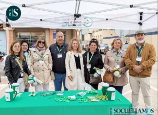 Socuéllamos se vuelca con la cuestación de la AECC para apoyar la lucha contra el cáncer