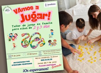 Taller de Juego en Familia para niños de 2 y 3 años en Socuéllamos