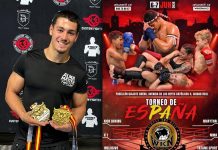 Doble oro para el socuellamino Ángel Alcolea en el Torneo Nacional de MMA y Grappling