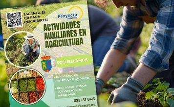 Socuéllamos acogerá un nuevo itinerario formativo remunerado en actividades auxiliares de agricultura
