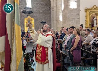 Socuéllamos celebra la Eucaristía en honor al Santísimo Cristo de la Vega en su día más grande