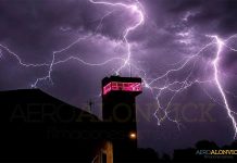 Impactantes imágenes de la tormenta nocturna de la madrugada del miércoles en Socuéllamos