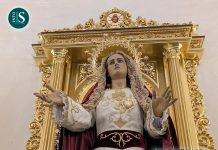 Hoy se celebra la Eucaristía y besamanos a la imagen de Ntra. Sra. de los Dolores.