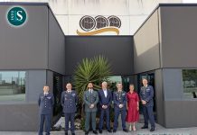 Miramar Satie recibe la visita de mandos militares y autoridades en el día de la Virgen de Loreto