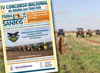 La Ermita de San Isidro acogerá el IV Concurso Nacional de Arada con Tractor de Los Santos