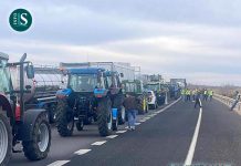 Las organizaciones agrarias posponen la tractorada debido al grave accidente ferroviario de Urda