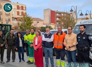 El Ayuntamiento de Socuéllamos muestra el parque móvil adquirido durante la legislatura