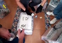 Intervienen más de media tonelada de cocaína en Arenales de San Gregorio. La mayor incautación de la historia en Ciudad Real.